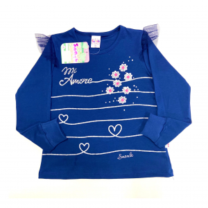 POLO M/L NIÑA AMORE T12-16